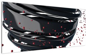 Tablou - Abstracției de glob pământen (120x50 cm)