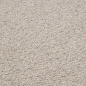 Fotoliu confortabil design LUX Brannan, Boucle chalk white