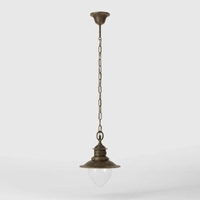 Lustra stil nautic din alama si sticla Al Mare