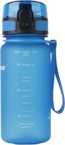 Sticla cu filtru pentru apa Aquaphor City 160026, 350 ml, Tritan, Carbune activ, Aqualen, Capac cu inchidere, Albastru