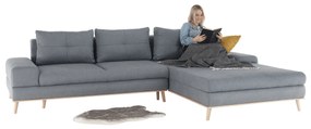 Coltar stanga Culoare Gri / Mustar, PANOS Varianta de colt: Colt Stanga