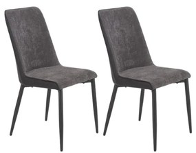 Set 2 scaune K368 material gri