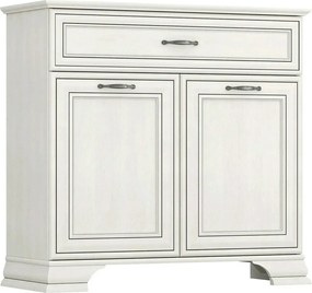 Comoda TIFFANY II, grej, PAL laminat, 94x37x90 cm