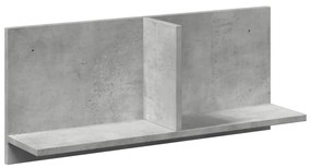 854853 vidaXL Dulap de perete, gri beton, 70x16,5x30 cm, lemn prelucrat