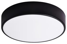 Plafonieră CLEO 3xE27/24W/230V d. 40 cm neagră