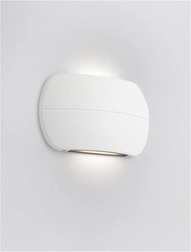 Aplica LED iluminat exterior ambiental, IP65, PRATO alb