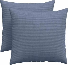 vidaXL Perne pentru canapea 2 pcs albastru 50 x 50 cm
