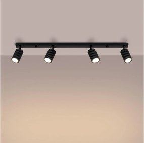 Brilagi - Spot LED CRESTO, 4x GU10, 10W, 230V, negru