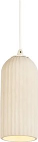 Lustră suspendată pe cablu LAVINA 1xE27/35W/230V crem