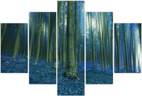 Tablou - Pădure albastră (150x105 cm)