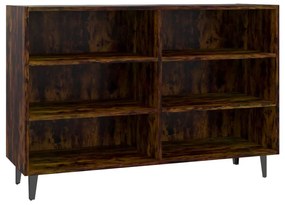 813185 vidaXL Servantă, stejar fumuriu, 103,5x35x70 cm, PAL