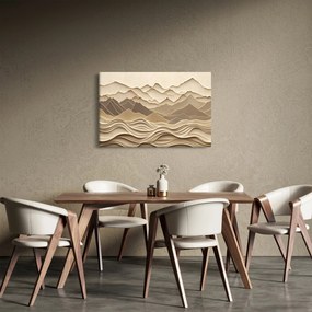 Tablou - Linii Montane 3D (90x60 cm)