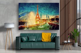 Tablou Canvas - Turnul Eiffel vintage