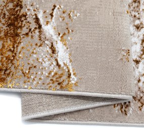 Covor Modern Living, Dormitor Dreptunghiular Cameleon 2323A Gold (Alege dimensiunea: 60 x 130)