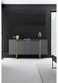 Dulap Luxe Anthracite and Gold