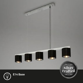 Lustră pe cablu LURI 5xE14/25W/230V Briloner