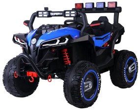 Masinuta Electrica cu acumulator pentru copii NOVOKIDS™ Super Beasty Buggy UTV , 2 locuri, Cu faruri luminoase, Telecomanda, 3-9 ani , max 30 kg ,