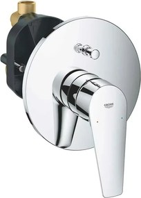 Baterie cada - dus incastrata Grohe BauEdge New crom monocomanda