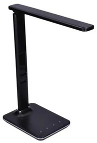 Solight WO45-B - LED lampa de masa cu display LED/9W/230V negru