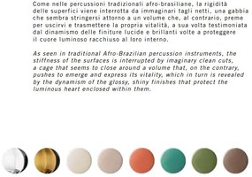 Pendul ceramic design italian realizat manual AFOXÉ Large