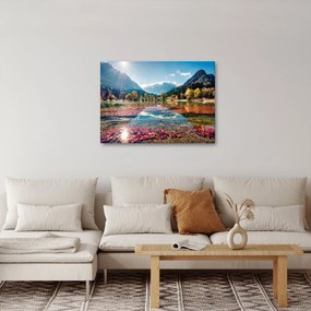 Tablou - Lacul Jasna, Gozd Martuljek, Alpii Iulieni, Slovenia (70x50 cm)