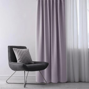 Draperie groasă blackout RESTILO roz 140 x 245 cm set 2 buc