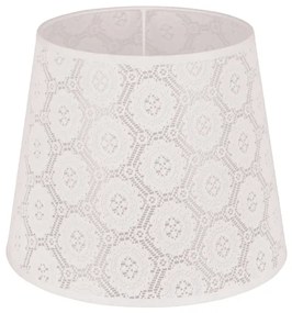 Duolla - Abajur pentru lampă de birou CLASSIC M E27, Ø 24 cm, alb