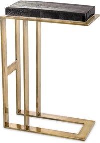 Masuta laterala design LUX Pierre, alama vintage