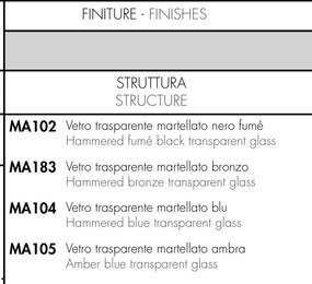 Masuta de Cafea Design LUX, Sticla, Arturo 57x41cm