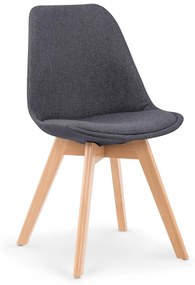 Scaun de sufragerie Kelly (gri închis). 796916