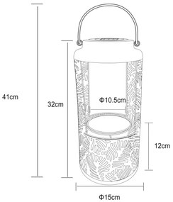 Corp de iluminat LED solar Globo 36229 SOLAR LED/0,06W/3V 3000K IP44