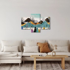 Tablou fgrafic cu cebi (90x60 cm)