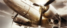 Tablou - Avion (120x50 cm)