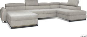 Colțar lemn masiv Formă U Extensibil Joy 370x190cm Personalizabil