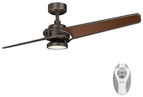 Ventilator LED dimabil de tavan XETY LED/10W/230V Kichler KLF-XETY-56-OZ + telecomandă