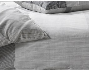 BedTex Lenjerie de pat din bumbac Spencer gri ,220 x 200 cm, 2 buc 70 x 90 cm, 220 x 200 cm, 2 buc. 70 x 90 cm