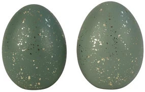 Ou ceramic GOLD FLECKS 14 cm verde - mai multe variante