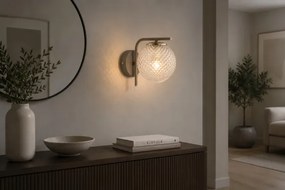 Brilagi - Lampă de perete STELLA 1xE27/60W/230V bej/auriu