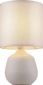 Brilliant - Lampă de masă AUREA 1xE14/20W/230V albă