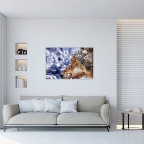 Tablou cu lup (90x60 cm)