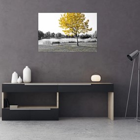 Tablou - relaxare în parc (90x60 cm)