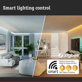 Paulmann 94515 - LED/8,5W IP44 Lampă de exterior cu senzor PADEA 230V antracit