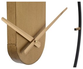 Ceas de perete Mauro Ferretti Goldy, ø 60 cm, auriu - negru