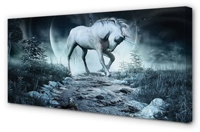 Tablouri canvas Forest Unicorn Moon