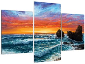 Tablou - Apus de soare (90x60 cm)