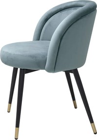 Set de 2 scaune design LUX Chloe, albastru 115965 HZ