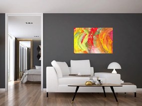 Tablou cu abstracție- pictura (90x60 cm)