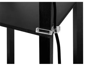 Lampadar 1xE27/60W/230V negru/alb