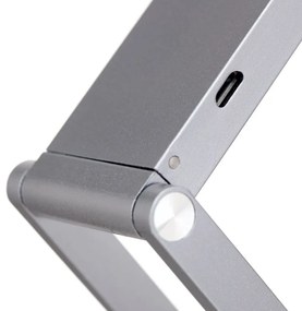 Lampa LED de birou reglabila cu baterie FALTO anthracite