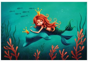 Tapet zâna de mare cu delfinul
